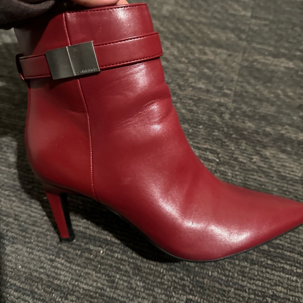 Women's Calvin Klein reed high heel boots